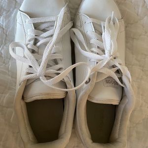 Adidas white tennis shoes
